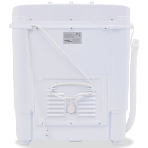 Mașină de spălat mini, cuvă dublă, 5,6 kg - Img 3