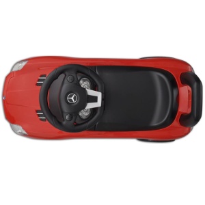 Mașină pentru copii fără pedale Mercedes Benz Roșu - Img 3