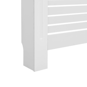 Măști de calorifer, 2 buc., alb, 172 x 19 x 81,5 cm, MDF - Img 6