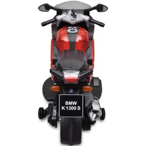 Motocicletă electrică pentru copii BMW 283, 6V, roșu - Img 6