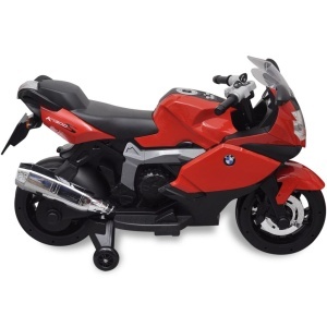 Motocicletă electrică pentru copii BMW 283, 6V, roșu - Img 8