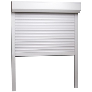 Oblon rulant, alb, 140 x 150 cm, aluminiu - Img 3