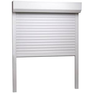 Oblon rulant, alb, 70 x 100 cm, aluminiu - Img 3