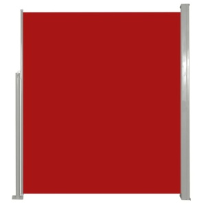 Panou separator glisant pentru terasă 160 x 300 cm, Roșu - Img 2