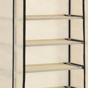 Pantofar cu husă, crem, 57 x 29 x 162 cm, material textil - Img 2