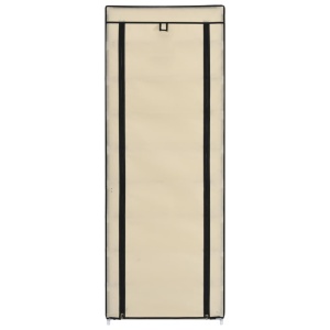 Pantofar cu husă, crem, 57 x 29 x 162 cm, material textil - Img 5