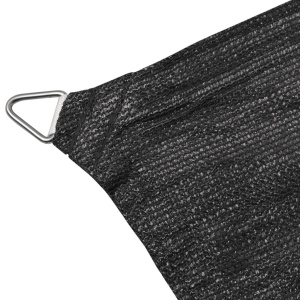 Pânză dreptunghiulară pentru parasolar, HDPE, 2 x 4 m, antracit - Img 3