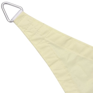 Parasolar din material textil oxford, pătrat, 2 x 2 m, crem - Img 3