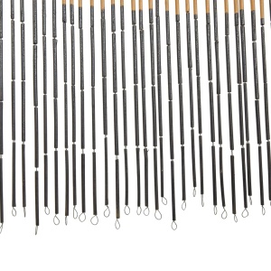 Perdea de ușă pentru insecte, 90 x 200 cm, bambus - Img 6