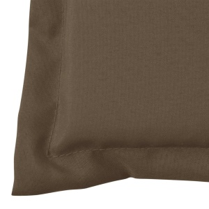 Pernă de bancă de grădină, gri taupe, 120 x 50 x 3 cm - Img 6
