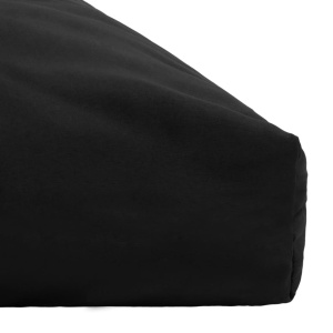 Pernă de scaun de grădină, negru, 120x80x10 cm, material textil - Img 4
