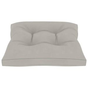 Perne de canapea din paleți, 2 buc., gri taupe, material textil - Img 7