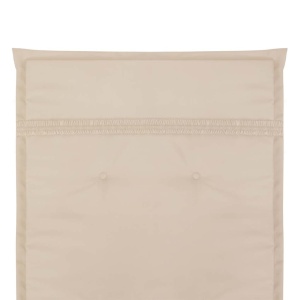 Perne scaun de grădină, 4 buc, crem, 120x50x3 cm - Img 7