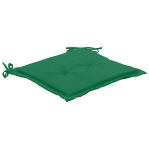 Perne scaun de grădină, 4 buc., verde, 40 x 40 x 3 cm - Img 4