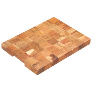 Placă de tocat, 40 x 30 x 3,8 cm, lemn masiv de acacia - Img 7