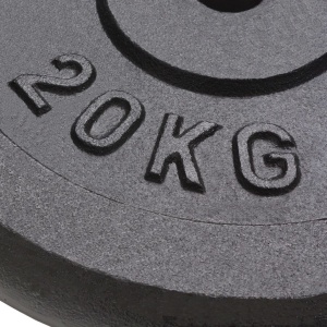 Plăci de greutate, 2 buc, 40 kg fontă - Img 3