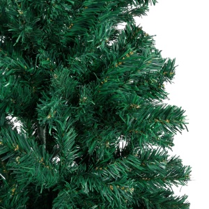 Pom de Crăciun artificial cu ramuri groase, verde, 210 cm, PVC - Img 4
