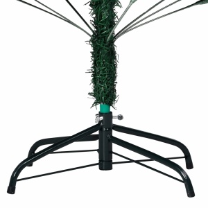 Pom de Crăciun artificial cu ramuri groase, verde, 210 cm, PVC - Img 6