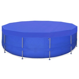 Prelată piscină din PE, rotund, 460 cm, 90 g/m² - Img 3