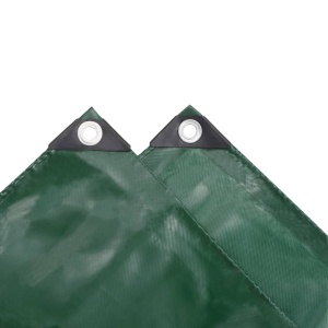 Prelată, verde, 1,5 x 20 m, 650 g / m² - Img 4