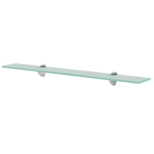 Raft suspendat din sticlă, 70 x 10 cm, 8 mm