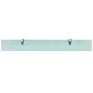 Raft suspendat din sticlă, 80 x 10 cm, 8 mm - Img 3