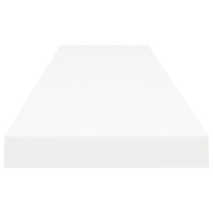 Rafturi de perete, 4 buc., alb, 120 x 23,5 x 3,8 cm, MDF - Img 5