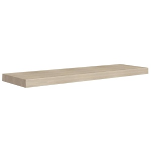 Rafturi de perete suspendate 4 buc. stejar, 90x23,5x3,8 cm, MDF - Img 4