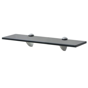 Rafturi suspendate, 2 buc,. 40 x 10 cm, sticlă, 8 mm - Img 2