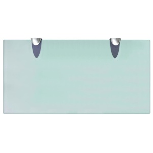 Rafturi suspendate, 2 buc., 40 x 20 cm, sticlă, 8 mm - Img 4