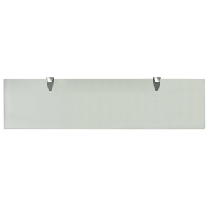 Rafturi suspendate, 2 buc., 80 x 20 cm, sticlă, 8 mm - Img 4