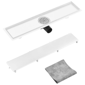 Rigolă de duș cu capac 2-in-1, 63 x 14 cm, oțel inoxidabil - Img 3