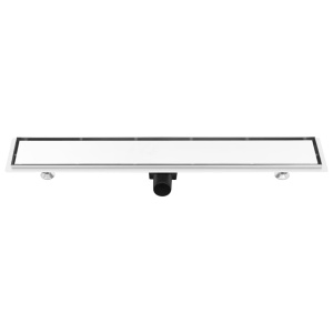 Rigolă de duș cu capac 2-in-1, 83 x 14 cm, oțel inoxidabil - Img 8