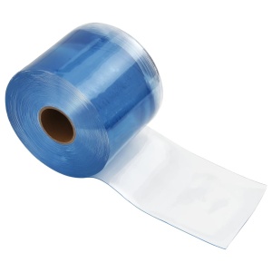 Rolă de perdea din benzi, 2 mm x 200 mm, PVC, 25 m - Img 2