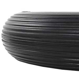 Roți de roabă cu osie, 2 buc, 4.00-8, PU solid, 390 mm - Img 6