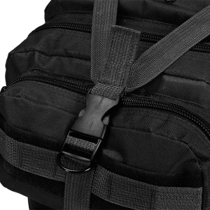 Rucsac in stil militar, 50L, negru - Img 4