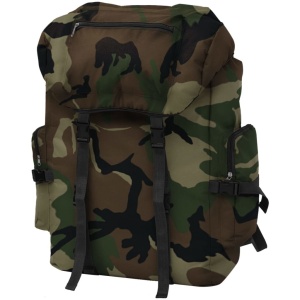 Rucsac in stil militar, XXL, 65 L, camuflaj