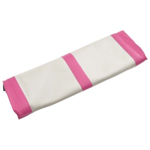 Saltea gimnastică gonflabilă cu pompă roz 800x100x20 cm PVC - Img 10