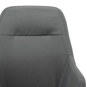 Scaun balansoar, gri deschis, material textil - Img 6