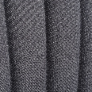Scaun cocktail, gri inchis, material textil - Img 2