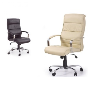Scaun directorial piele HM Teksas negru - Img 5