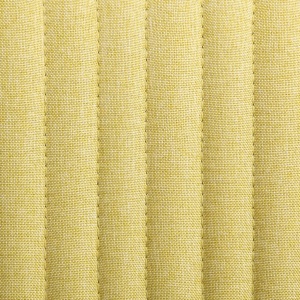 Scaune de bucătărie, 2 buc., verde, material textil - Img 2
