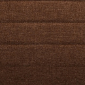 Scaune de bucătărie, 4 buc., maro, material textil - Img 2