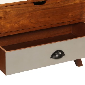 Servantă, 115 x 35 x 86 cm, lemn masiv de acacia - Img 10