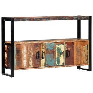 Servantă, 120 x 30 x 75 cm, lemn masiv reciclat - Img 10