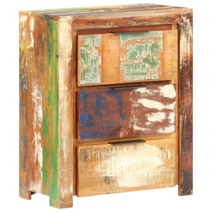 Servantă, 59x33x75 cm, lemn masiv reciclat - Img 9