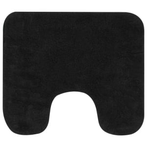 Set covorașe baie, 3 piese, antracit, textil - Img 4