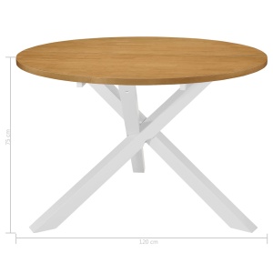 Set de mobilier de bucătărie, 5 piese, alb, MDF - Img 10