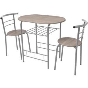 Set mobilier bar pentru mic dejun, MDF - Img 2