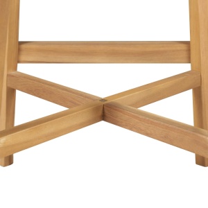 Set mobilier de exterior, 5 piese, lemn masiv de acacia - Img 7